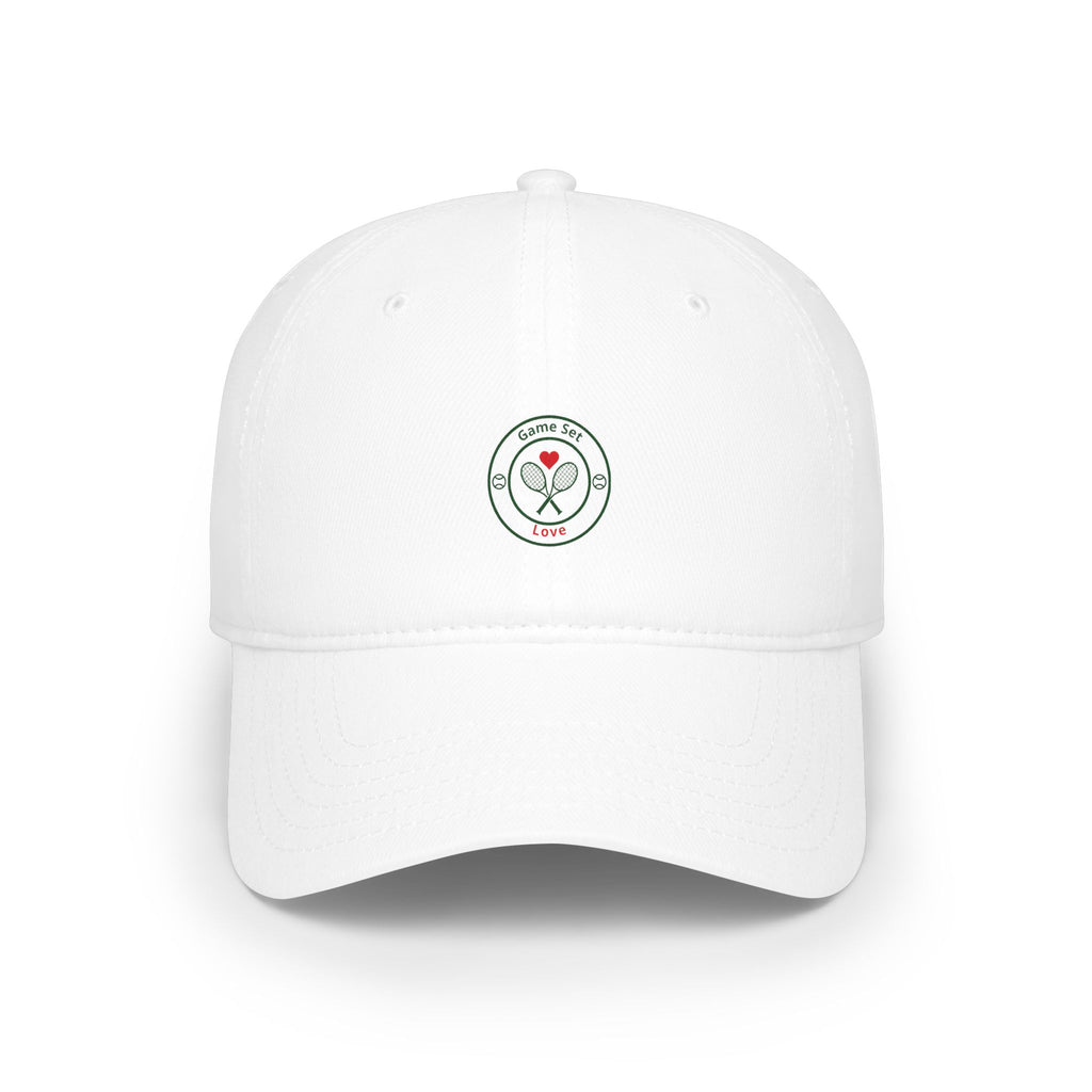 Game Set Love Tennis Cap