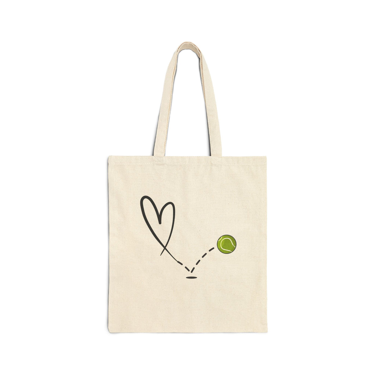 Game Set Love Tennis Love Canvas Tote Bag