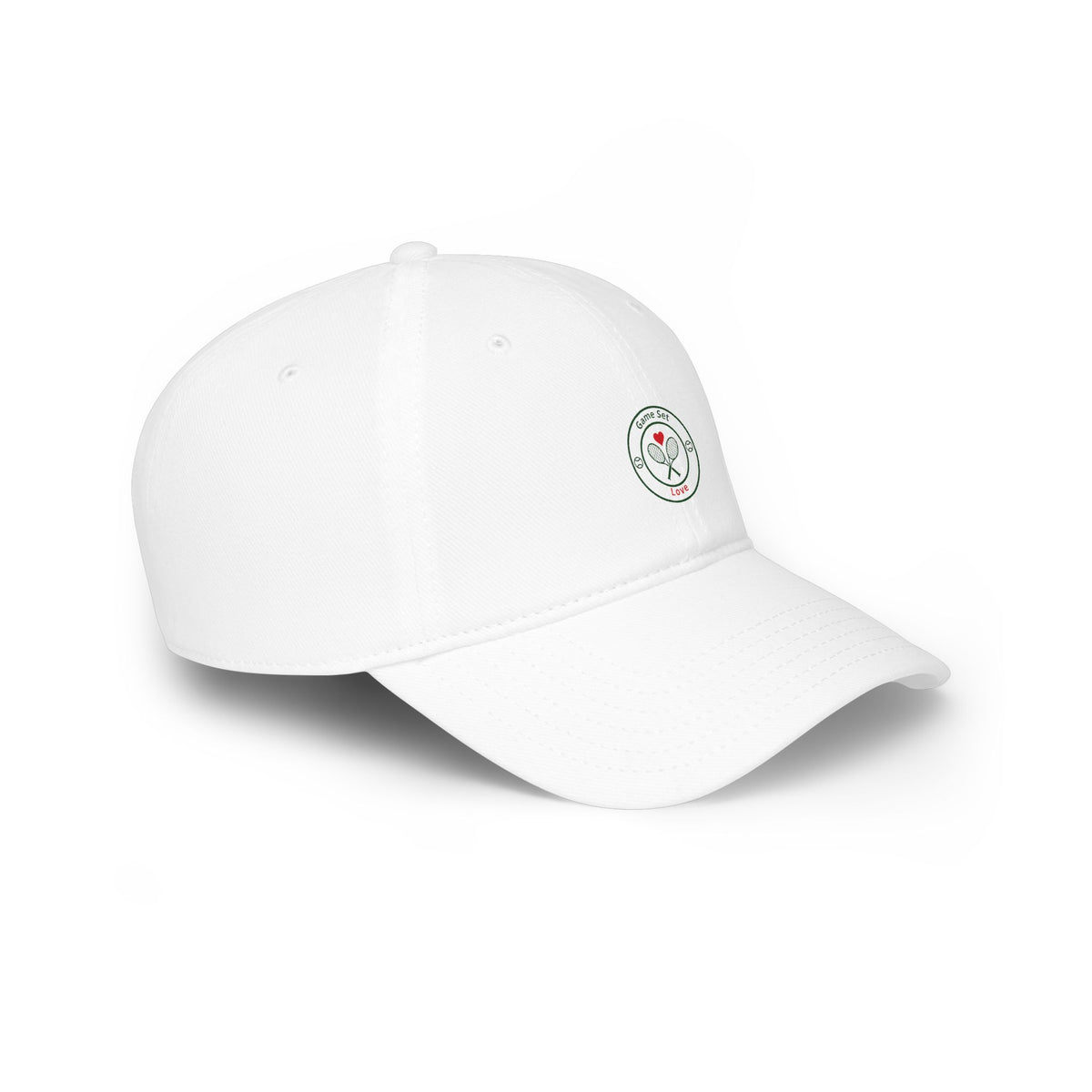 Game Set Love Tennis Cap