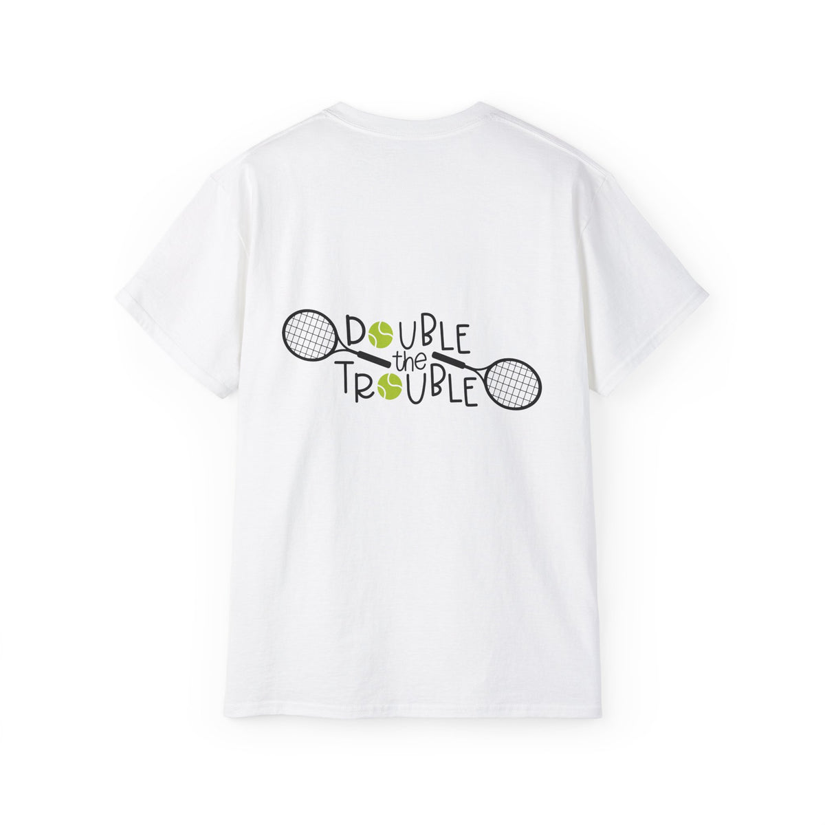 Game Set Love Tennis T-Shirt- Double the Trouble