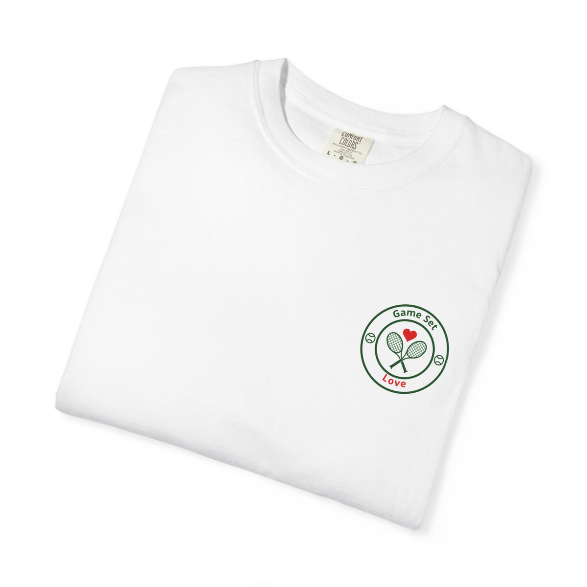Game Set Love T-Shirt – Love at First Serve