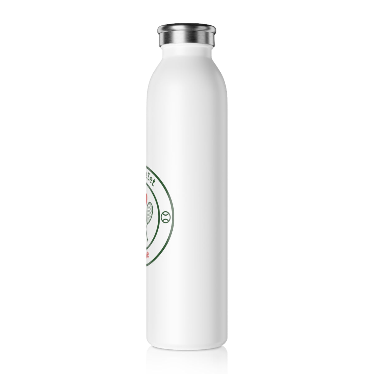 Game Set Love Tennis Water Bottle
