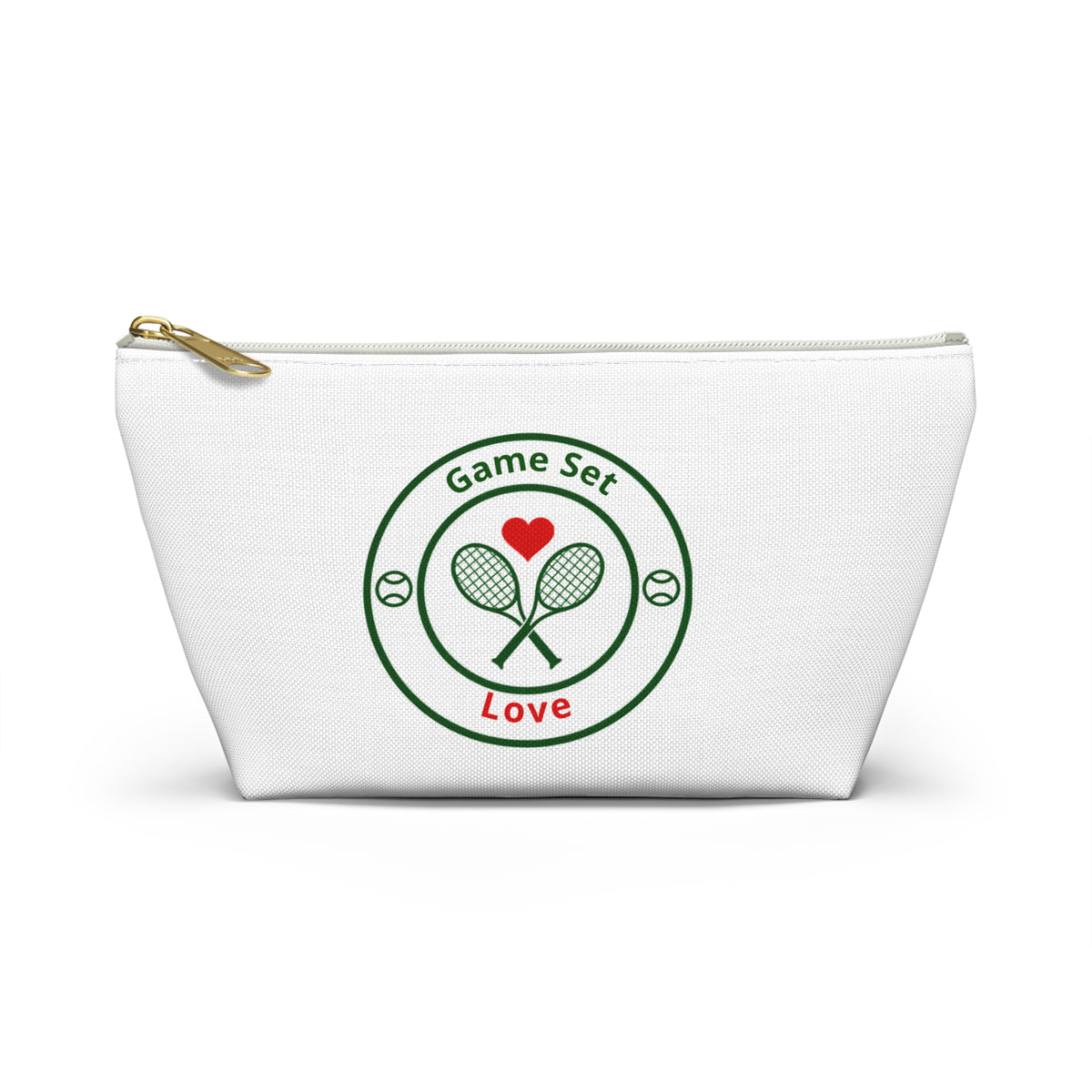 Game Set Love Tennis Accessory Pouch